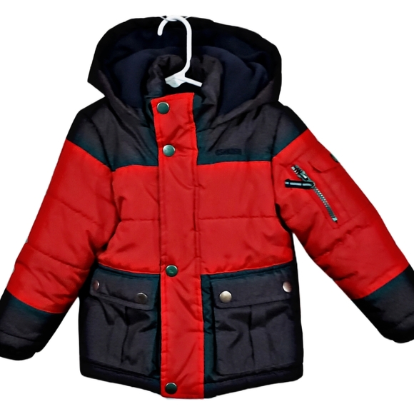 Oshkosh Boys Size 4T Red Winter Jacket - Picture 2 of 13